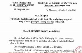 Thẩm Định Báo Cáo Kinh Tế Kỹ Thuật